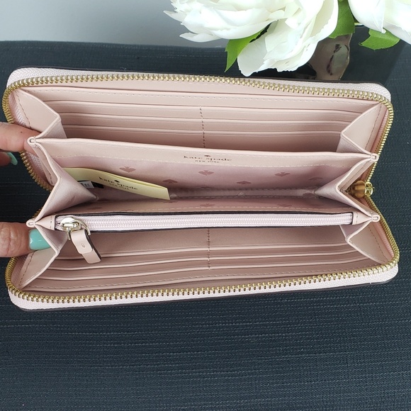 💞HP💞Kate Spade Neda Briar Lane Botanical Wallet - Picture 7 of 8